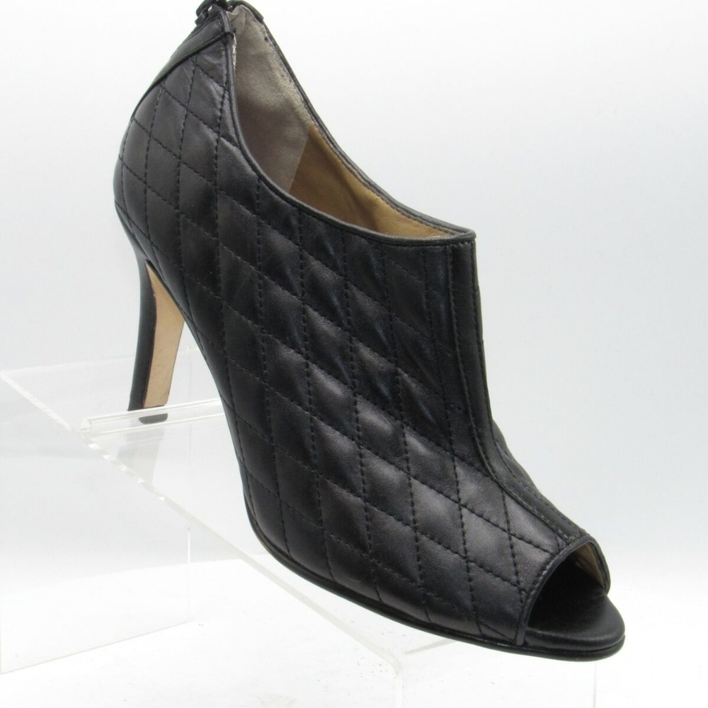 Neiman Marcus Sz 9 M Black Bootie Womens C3B C31